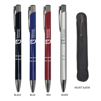 SS374 - Hamilton Pen with Velvet Sleeve