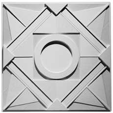 Deco 1 - Circle Plaster Ceiling Tile