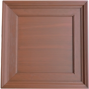 Executive Woodgrain Coffer Plaster Ceiling Tile