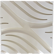 Contemporary Wave A Plaster Ceiling Tile