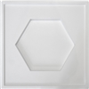 Hexagon Plaster Ceiling Tile