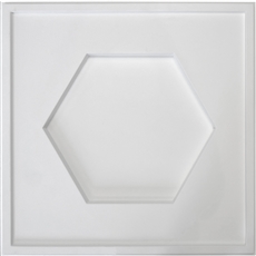 Hexagon Plaster Ceiling Tile