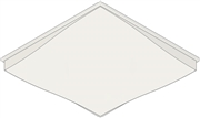 Zephyr Utility Plaster Ceiling Tile