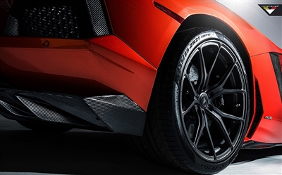 Vorsteiner Lamborghini V Aero Rear Diffuser Carbon Fiber PP 2x2 Glossy