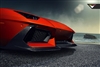 Vorsteiner Lamborghini Zaragoza Edizione Aero Front Spoiler Carbon Fiber PP 2x2 Glossy