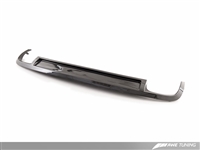 AWE Tuning B8 A4 Non S-Line Carbon Fiber Quad Tip Valance (Valance only)