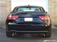 AWE Tuning B8 & B8.5 A5 2.0T Touring Edition Single Outlet Exhaust - Polished Silver Tips