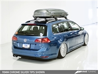 AWE Tuning VW MK7 Golf SportWagen Touring Edition Exhaust with Chrome Silver Tips (90mm)