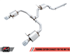 AWE Touring Edition Exhaust for MK7 Jetta GLI w/ High Flow Downpipe (not included) - Chrome Silver Tips