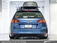 AWE Tuning VW MK7 Golf SportWagen Touring Edition Exhaust with Diamond Black Tips (90mm)