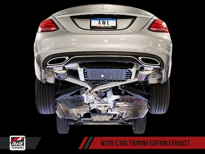AWE Tuning Mercedes-Benz W205 C300 Touring Edition Exhaust