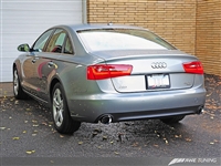 AWE Tuning Audi C7 A6 3.0T Touring Edition Exhaust - Dual Outlet, Chrome Silver Tips