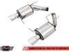 AWE Touring Edition Axle-back Exhaust for the S197 Ford Mustang GT - Diamond Black Tips
