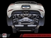 AWE Touring Edition Exhaust for Porsche 718 Boxster / Cayman - Carbon Fiber Tips