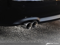 AWE Tuning B8 & B8.5 A5 2.0T Touring Edition Exhaust - Quad Outlet, Polished Silver Tips