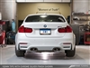 AWE Tuning BMW F8X M3/M4 Resonated Track Edition Exhaust -- Chrome Silver Tips (102mm)