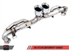 AWE Tuning Porsche 991 GT3 / RS SwitchPath Exhaust -- Chrome Silver Tips