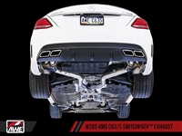 AWE Tuning Mercedes-Benz W205 AMG C63/S Coupe Track-to-SwitchPath Conversion - For non-Dynamic Performance Exhaust cars (Includes Remote, Valve Motors, Exhaust Hardware)
