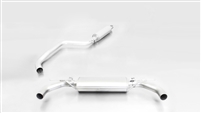 Remus Dual Tip Cat-back Sport Exhaust VW Golf VII GTI/GTI Performance, type AU, 2013=> (Resonated Mid-pipe)