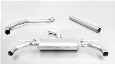 Remus Dual Tip Cat-back Sport Exhaust VW Golf VII GTI/GTI Performance, type AU, 2013=> (Non-Resonated Mid-pipe)
