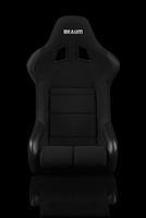 Braum FIA Approved Falcon Series Fixed Back Racing Seat - Black Cloth