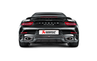 Akrapovic Porsche 911 Turbo/Turbo S (991)  (2014-2015) Rear Carbon fiber diffuser