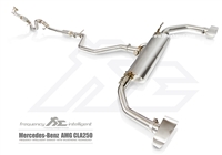 Fi-Exhaust Mercedes-BENZ W117 CLA250 2013+ Front + Mid-Pipe, Valvetronic Muffler, Dual Tips