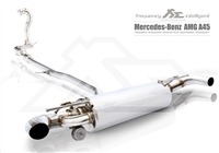 Fi-Exhaust Mercedes-BENZ W176 AMG A45 (2014+) Front & Mid-Pipe, Valvetronic Muffler