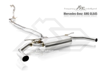 Fi-Exhaust Mercedes-BENZ X156 AMG GLA45 (2014+) Front & Mid-Pipe, Valvetronic Muffler