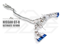 Fi-Exhaust Nissan R35 GTR Ultimate Power Version (101mm) 2008-2016  Front Y-Pipe, Mid Pipe, Valvetronic System, Quad Tips