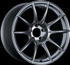 SSR GTX01 17x7 4x100 42mm Offset Dark Silver Wheel