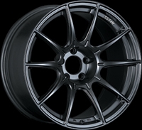 SSR GTX01 17x8 5x114.3 45mm Offset Flat Black Wheel