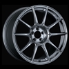 SSR GTX01 18x10.5 5x114.3 15mm Offset Dark Silver Wheel Evo X / G35 / 350z / 370z