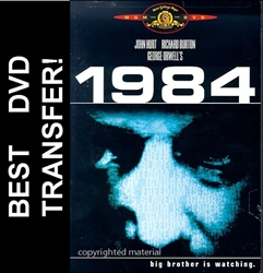 George Orwell's 1984 DVD Cover