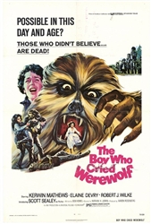 The Boy Who Cried Werewolf DVD 1973