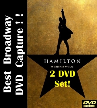 Hamilton Musical DVD Broadway 2015 $14.99 BUY NOW RareDVDs.biz