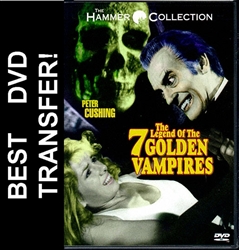 Legend of the 7 Golden Vampires DVD 1974