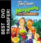 Muppets John Denver Christmas Rocky Mountain Holiday DVD 1983
