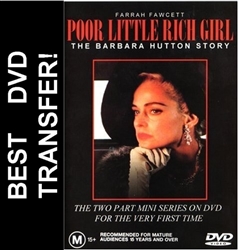 Poor Little Rich Girl DVD 1987 Farrah Fawcett
