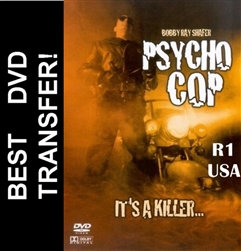 Psychocop Psycho Cop DVD 1989 Robert Shafer