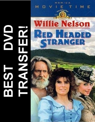 Red Headed Stranger DVD 1986 Willie Nelson 6.99 BUY NOW RareDVDs.biz