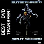 Split Second DVD 1992