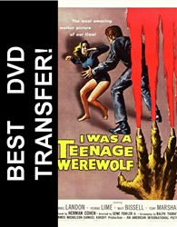 I Was A Teenage Werewolf DVD 1957 Michael Landon
