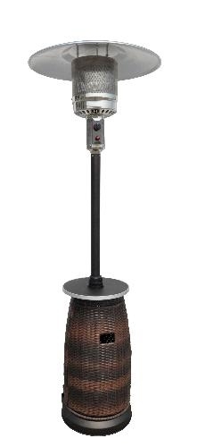 Resin Wicker Patio Heater with Table