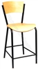 Lipped Cafe Stool