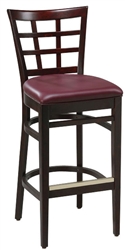 Window Pane Bar Stool