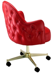 Tufted Arc Premier Swivel Chair