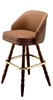 Wide Back Colonial Bar Stool