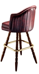 Deluxe Wide Colonial Bar Stool