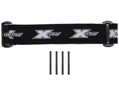 Empire Replacement Goggle Strap with Clips - X-Ray V2.0